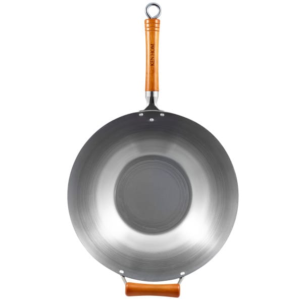 Wok Ken Hom excellence carbon Ø36 cm - Aço - Ken Hom