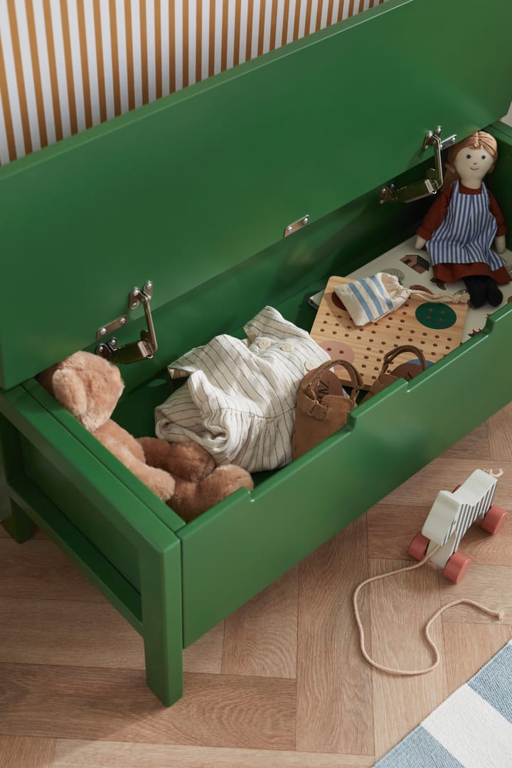 <b>Sofá com armazenamento Carl Larsson</b>, Verde  Kid's Concept