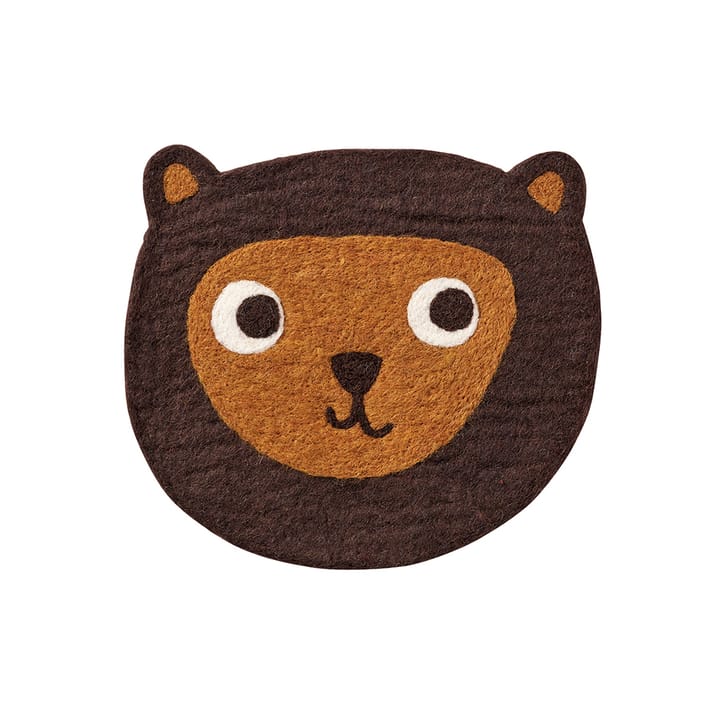 Almofada de assento Little Bear - brown - Klippan Yllefabrik