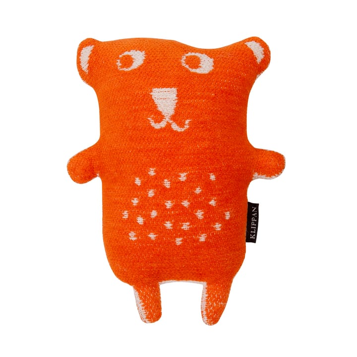 Animal de peluche Little bear - laranja - Klippan Yllefabrik