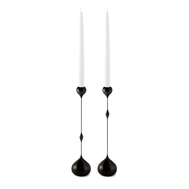 Suporte para velas raso Tender - Preto - KLONG