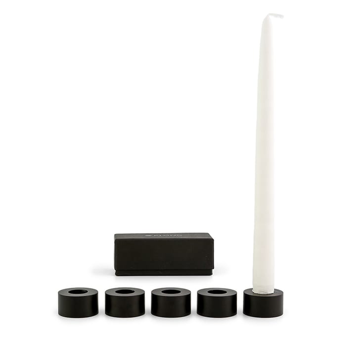 Suportes de velas Constella, preto KLONG