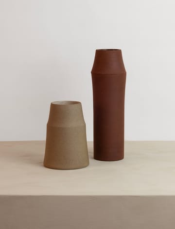 Vaso Clay 18 cm - Warm sand - Knabstrup Keramik