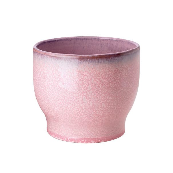 Vaso de flores de exterior Knabstrup Ø12,5 cm - rosa - Knabstrup Keramik