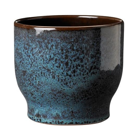 Vaso de flores de exterior Knabstrup Ø16,5 cm - sea green - Knabstrup Keramik