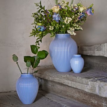 Vaso Knabstrup 20 cm - azul lavanda - Knabstrup Keramik