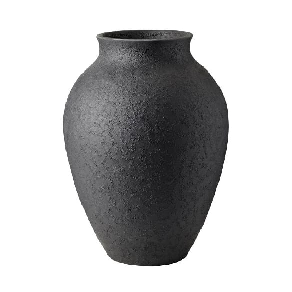 Vaso Knabstrup 20 cm - Preto - Knabstrup Keramik