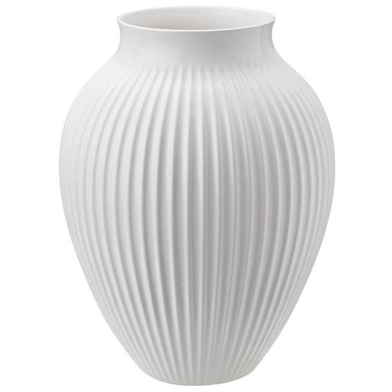 Vaso Knabstrup 27 cm - branco - Knabstrup Keramik