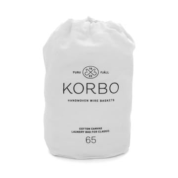 Cesto de roupa Korbo - branco 65 litros - KORBO