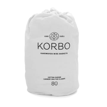 Cesto de roupa Korbo - branco 80 litros - KORBO