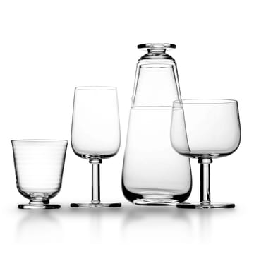 Copo com pé Viva 25 cl, conjunto de 2 - Clear - Kosta Boda