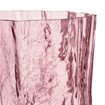 Crackle Vaso 28 cm - Rosa - Kosta Boda