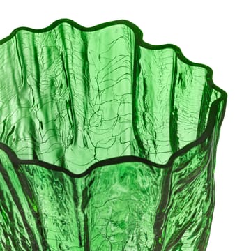 Crackle Vaso 28 cm - Verde - Kosta Boda