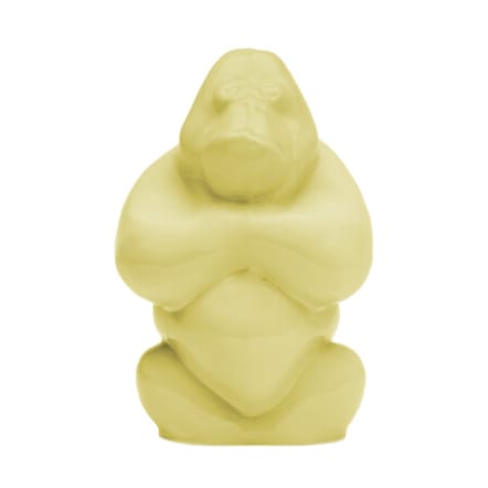 Escultura Gabba Gabba Hey 120 mm - Banana milk - Kosta Boda