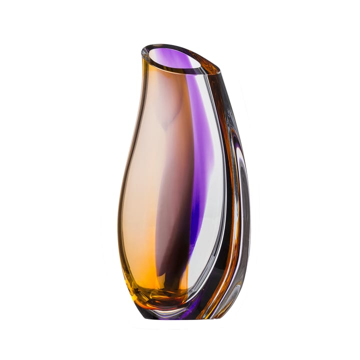 Orchid vaso 280 mm - Roxo âmbar - Kosta Boda