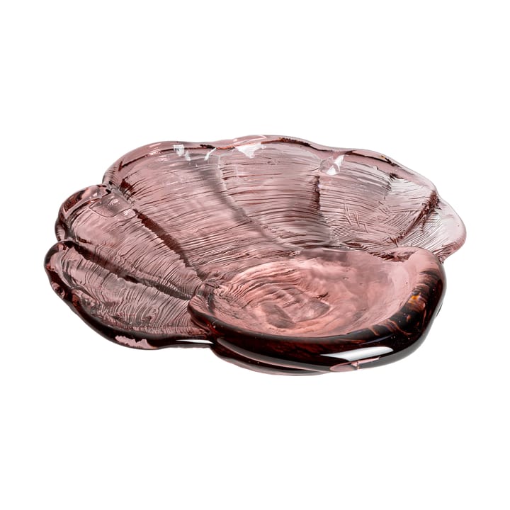 Pires de vidro Venusmussla 30x33 cm - Rosa - Kosta Boda