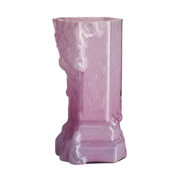 Rocky Baroque Vaso  350 mm - Rosa Frio - Kosta Boda