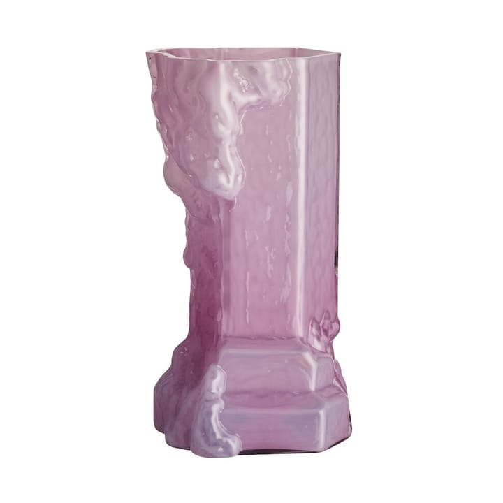 Rocky Baroque Vaso  350 mm, Rosa Frio Kosta Boda