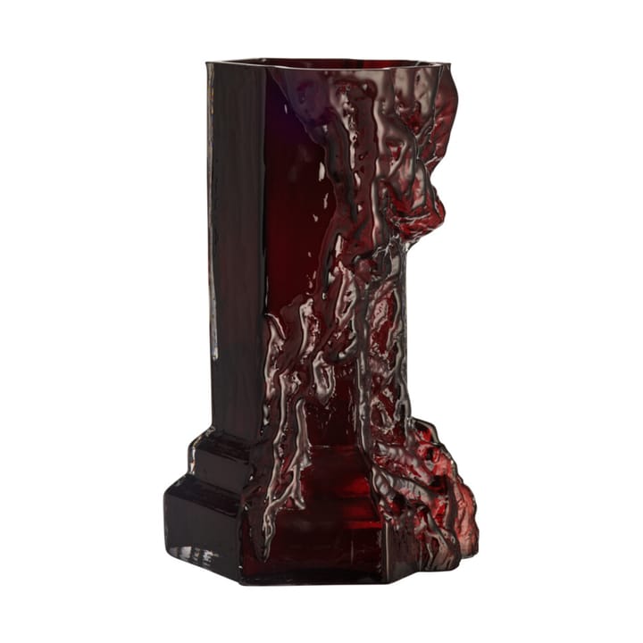 Rocky Baroque Vaso  350 mm, Vermelho escuro Kosta Boda