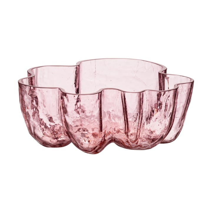 Tigela pequena Crackle 10,5 cm - Rosa - Kosta Boda