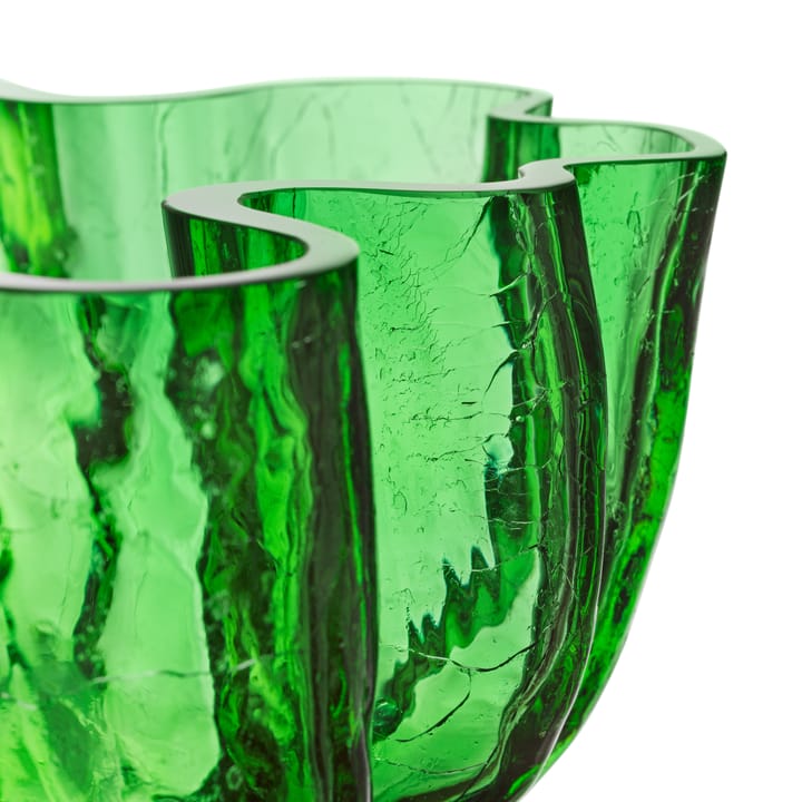 Tigela pequena Crackle - Verde - Kosta Boda