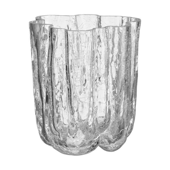 Vaso Crackle 121 mm - Transparente - Kosta Boda