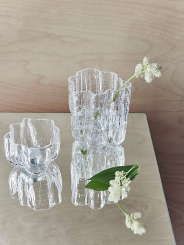 Vaso Crackle 121 mm - Transparente - Kosta Boda