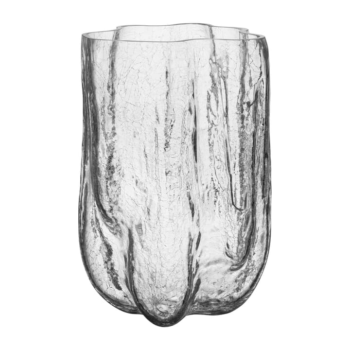 Vaso Crackle 37 cm - Claro - Kosta Boda