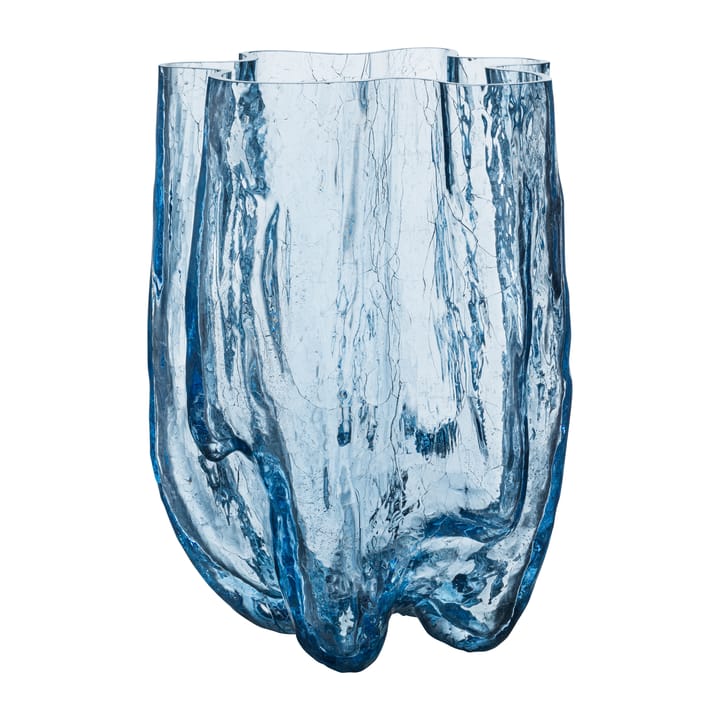 Vaso Crackle 37 cm - Copo circular - Kosta Boda