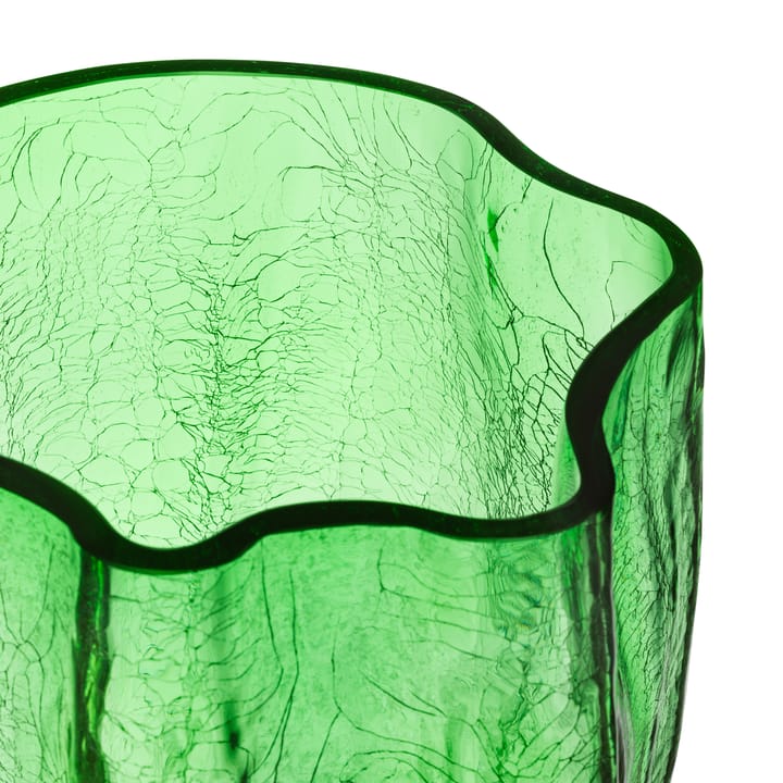 Vaso Crackle 37 cm, Verde  Kosta Boda