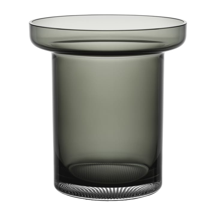 Vaso Limelight Tulip 19,5 cm - Smoked grey - Kosta Boda