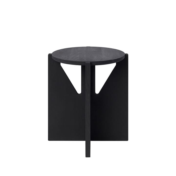 Banco Stool  - carvalho-preto  - Kristina Dam Studio