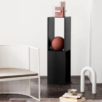 Mesa de apoio Pedestal - Preto  - Kristina Dam Studio