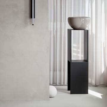 Mesa de apoio Pedestal - Preto  - Kristina Dam Studio