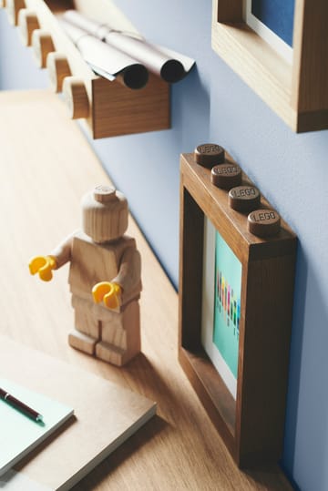 Mini figura de madeira LEGO - Carvalho ensaboado - Lego