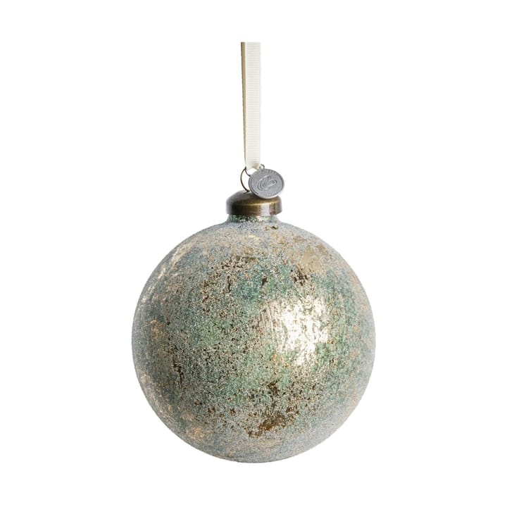 Bola de Natal Clearena Ø10 cm - Dusty green-dourado - Lene Bjerre