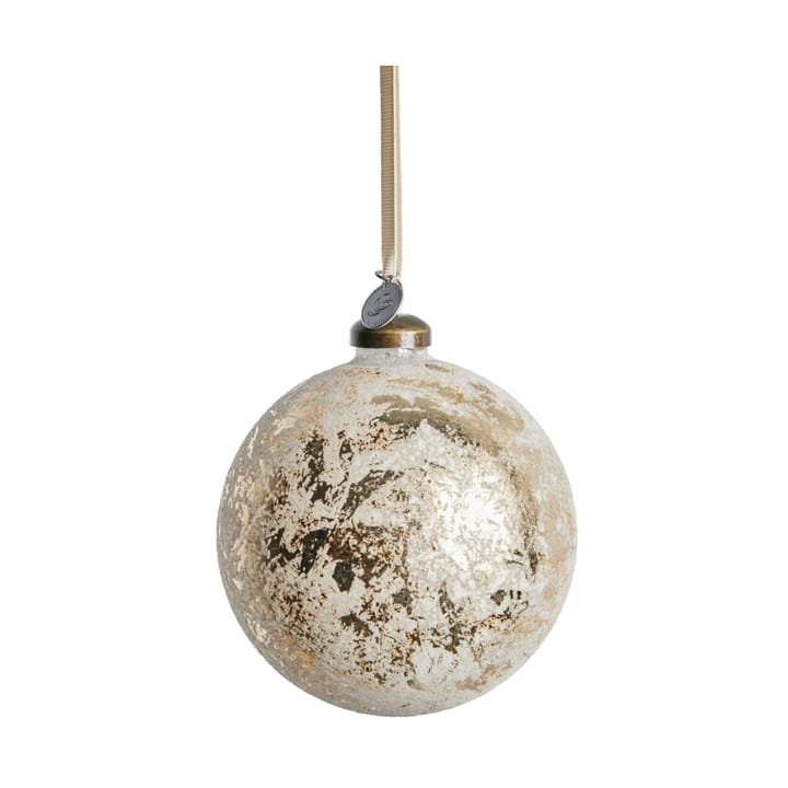 Bola de Natal Clearena Ø10 cm - Off white-dourado - Lene Bjerre