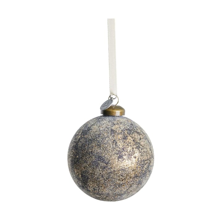 Bola de Natal Clearena Ø8 cm - Azul escuro-dourado - Lene Bjerre