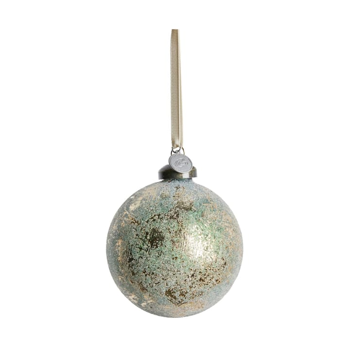 Bola de Natal Clearena Ø8 cm - Dusty green-dourado - Lene Bjerre