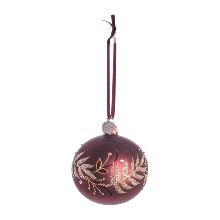 Decoração de Natal Cadelia árvore Ø8 cm - pomegranate-light gold - Lene Bjerre