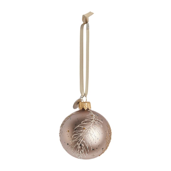 Decoração de Natal Cadelia pena Ø6 cm - powder-light gold - Lene Bjerre