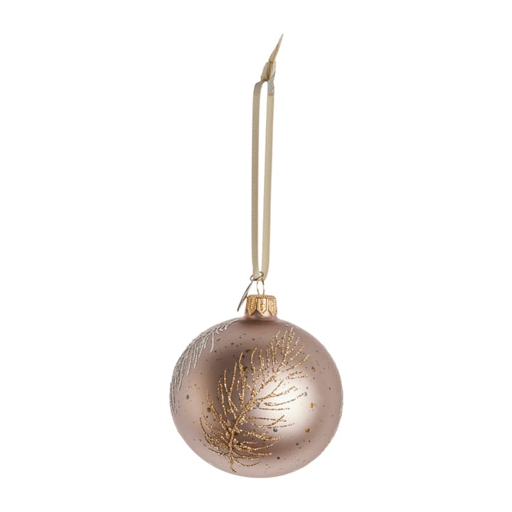 Decoração de Natal Cadelia pena Ø8 cm - powder-light gold - Lene Bjerre