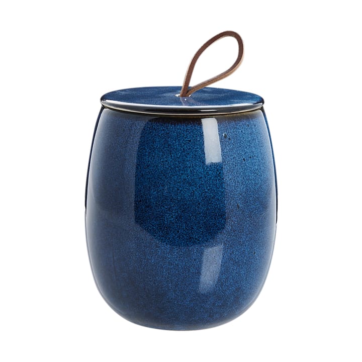 Frasco de armazenamento Amera com tampa azul  - Ø12 cm  - Lene Bjerre