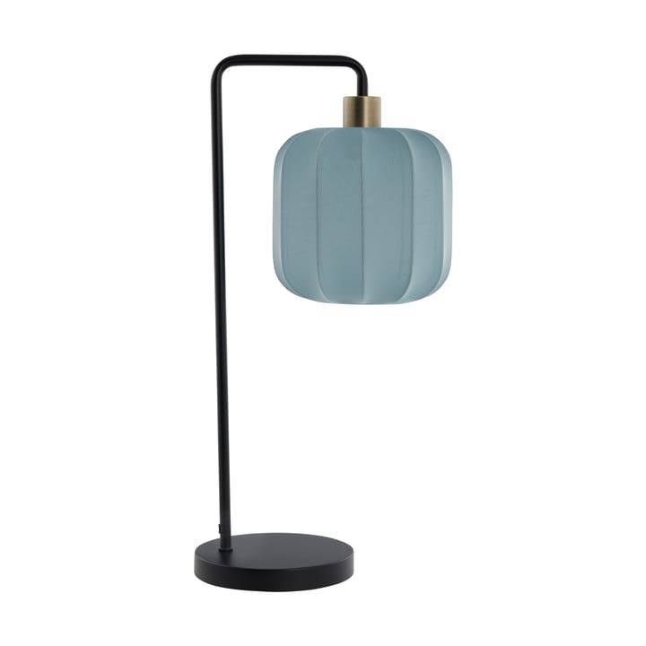 Lâmpada de mesa Sashie H58 cm - Azul-Preto-Luz Dourada - Lene Bjerre