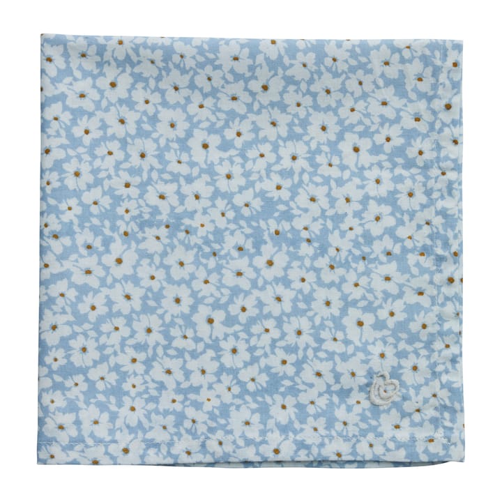 Liberte guardanapo 40x40 cm - Azul-branco - Lene Bjerre