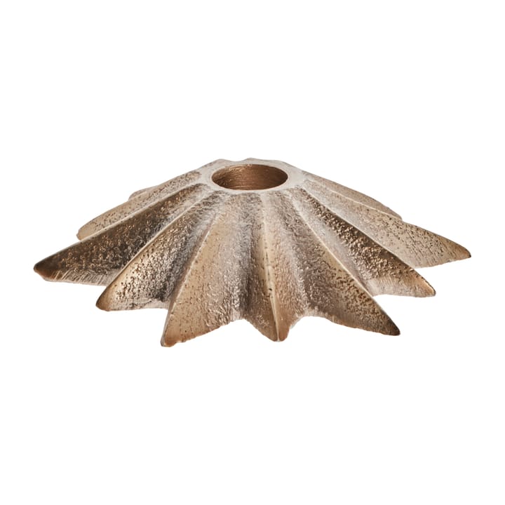 Suporte de velas Caville star 8 cm - light gold - Lene Bjerre