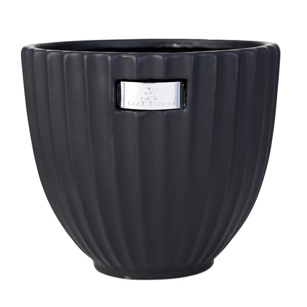 Vaso Rosalie Ø 18 cm - preto - Lene Bjerre