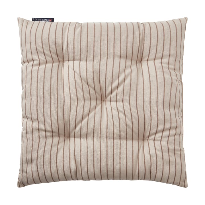 Almofada Striped Recycled Cotton 40x40 cm - Beige - Lexington