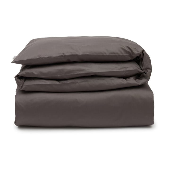 Capa de edredão Hotel Sateen Jacquard 150x210 cm - Charcoal grey - Lexington