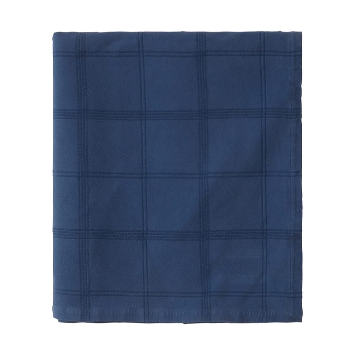 Colcha Checked Jacquard 160x240 cm - Denim blue - Lexington